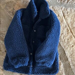 Crewcuts j. Crew kids Navy Sherpa Jacket